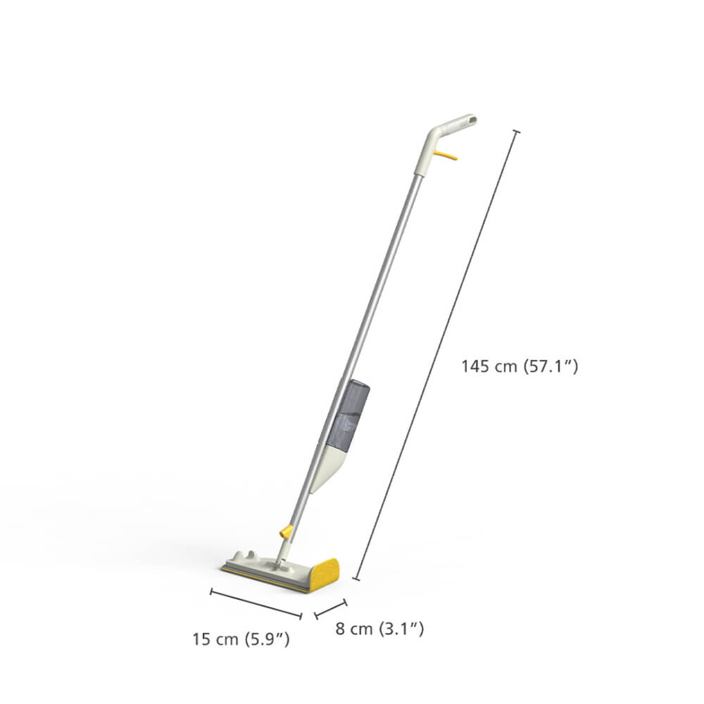 ไม้ม็อบถูพื้นพร้อมที่ฉีดสเปรย์ในตัว JOSEPH JOSEPH รุ่น CLEANTECH N65004_5